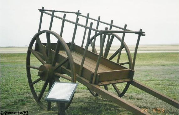 Red River Cart at Craig, SK