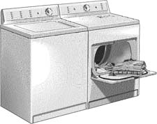 washer and dryer