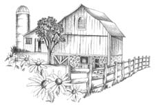 farm buildings